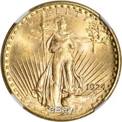 US Gold $20 Saint-Gaudens Double Eagle NGC MS66 Random Date