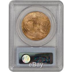 US Gold $20 Saint-Gaudens Double Eagle PCGS MS61 Random Date