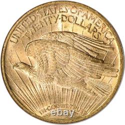 US Gold $20 Saint-Gaudens Double Eagle PCGS MS61 Random Date