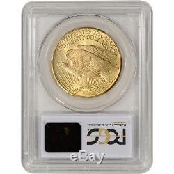 US Gold $20 Saint-Gaudens Double Eagle PCGS MS65 Random Date