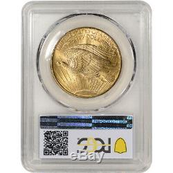 US Gold $20 Saint-Gaudens Double Eagle PCGS MS66 1908 No Motto